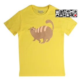 Прикольные футболки: Животные -  Кот  Brown01